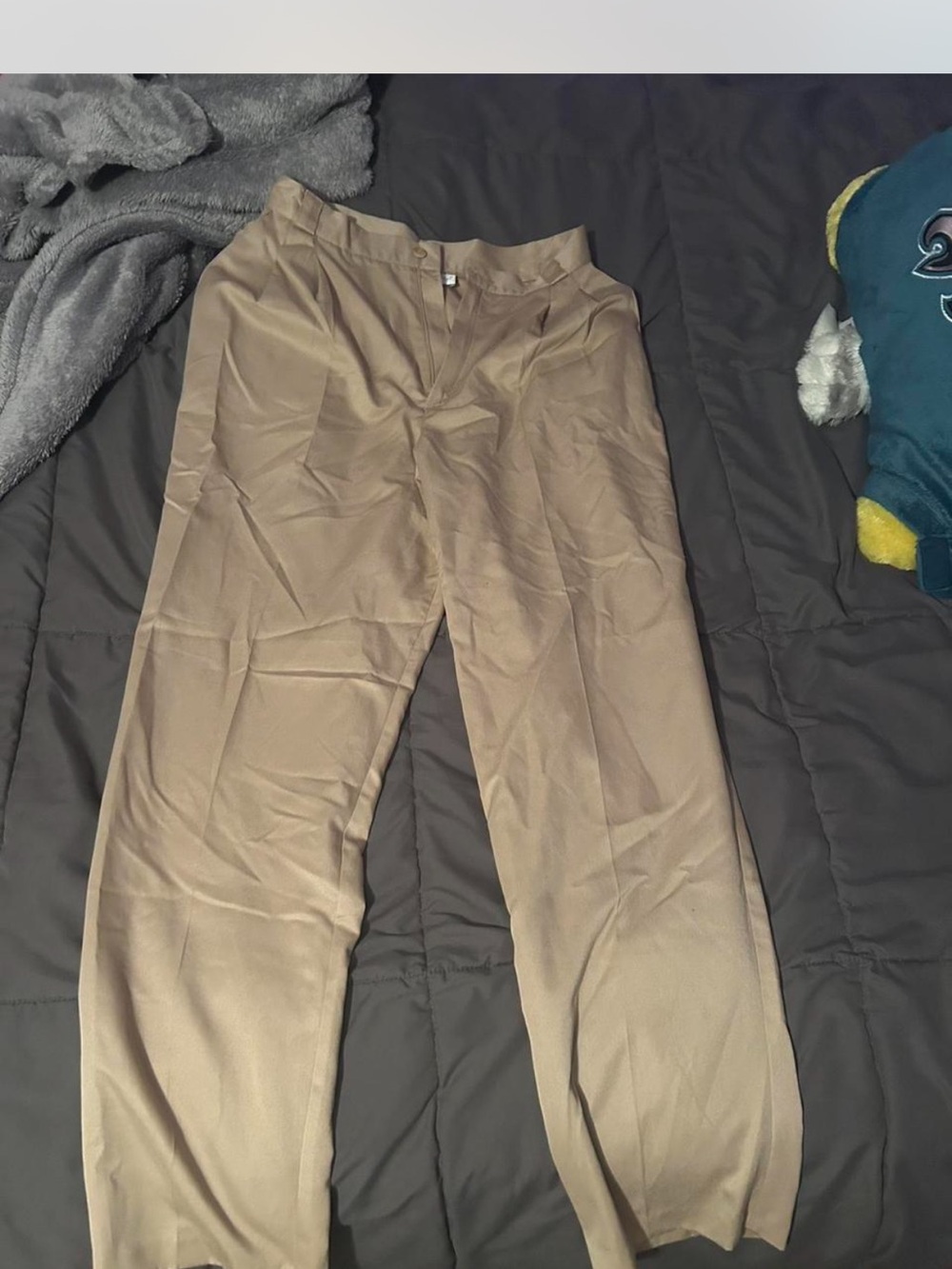 Men's Classic Tan Dress Pants